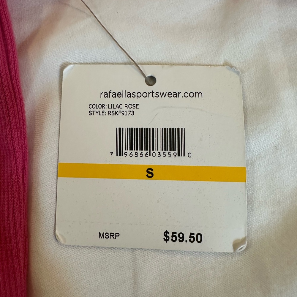 Winter Rose Rafaella Sweater Pink Button Shoulder Cozy Classic Women’s Small - Picture 5 of 7